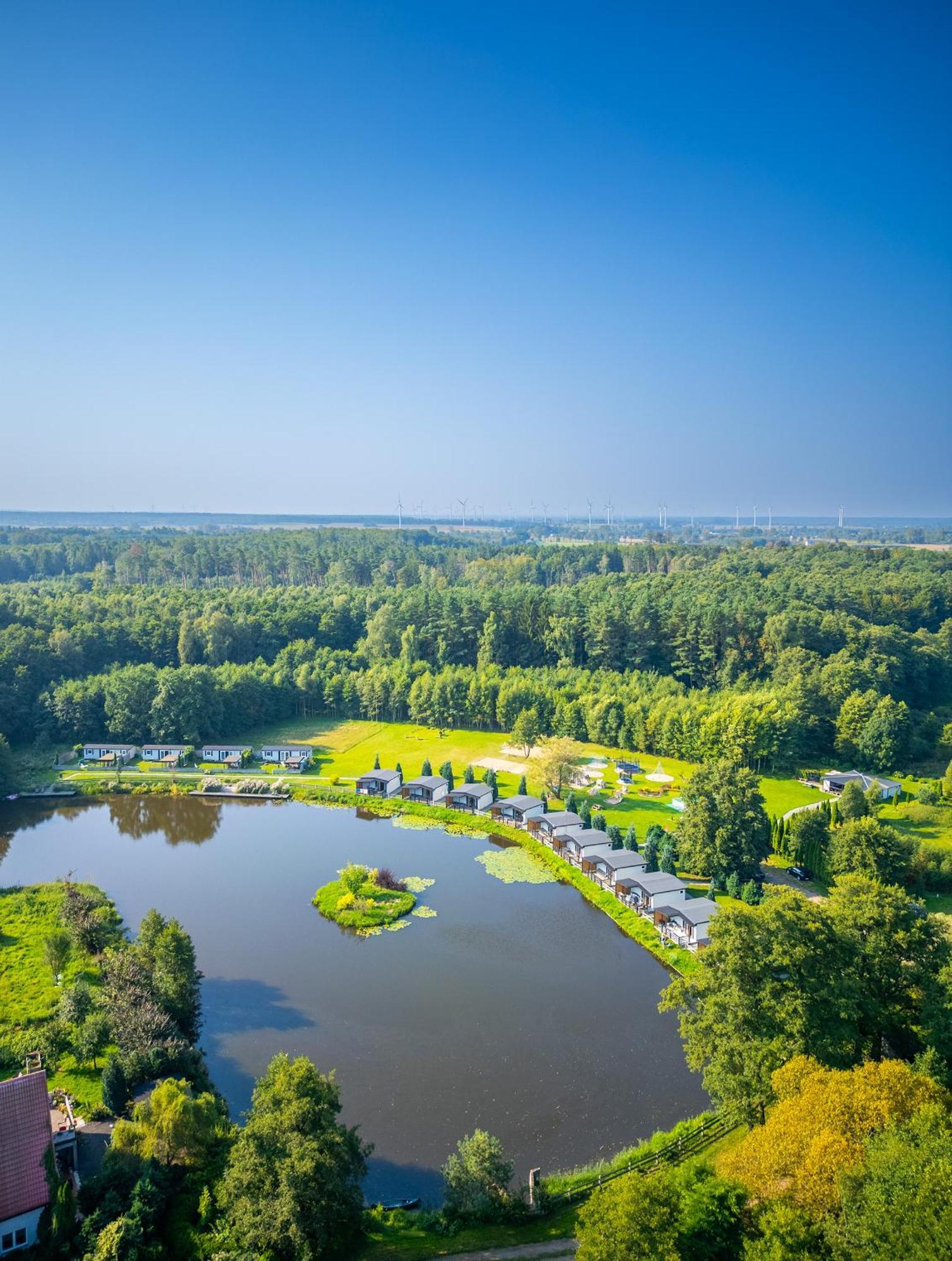 Domki Drewniane Na Splawiu Nad Morzem Ujście-Darłowskie المظهر الخارجي الصورة