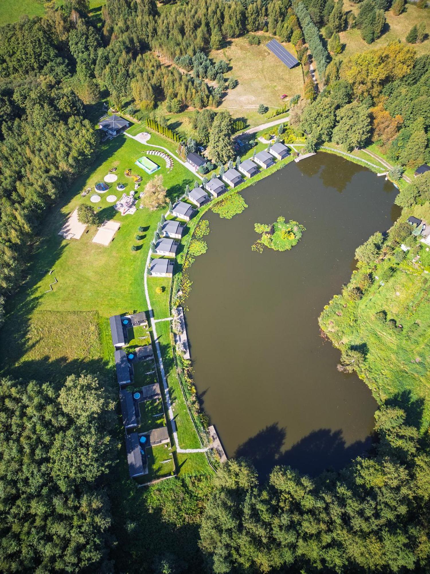 Domki Drewniane Na Splawiu Nad Morzem Ujście-Darłowskie المظهر الخارجي الصورة